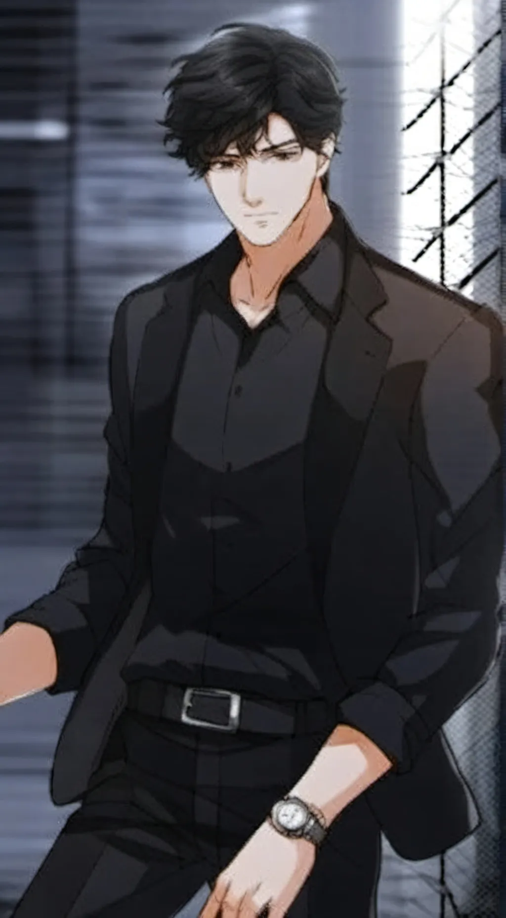 ai character: Evan background