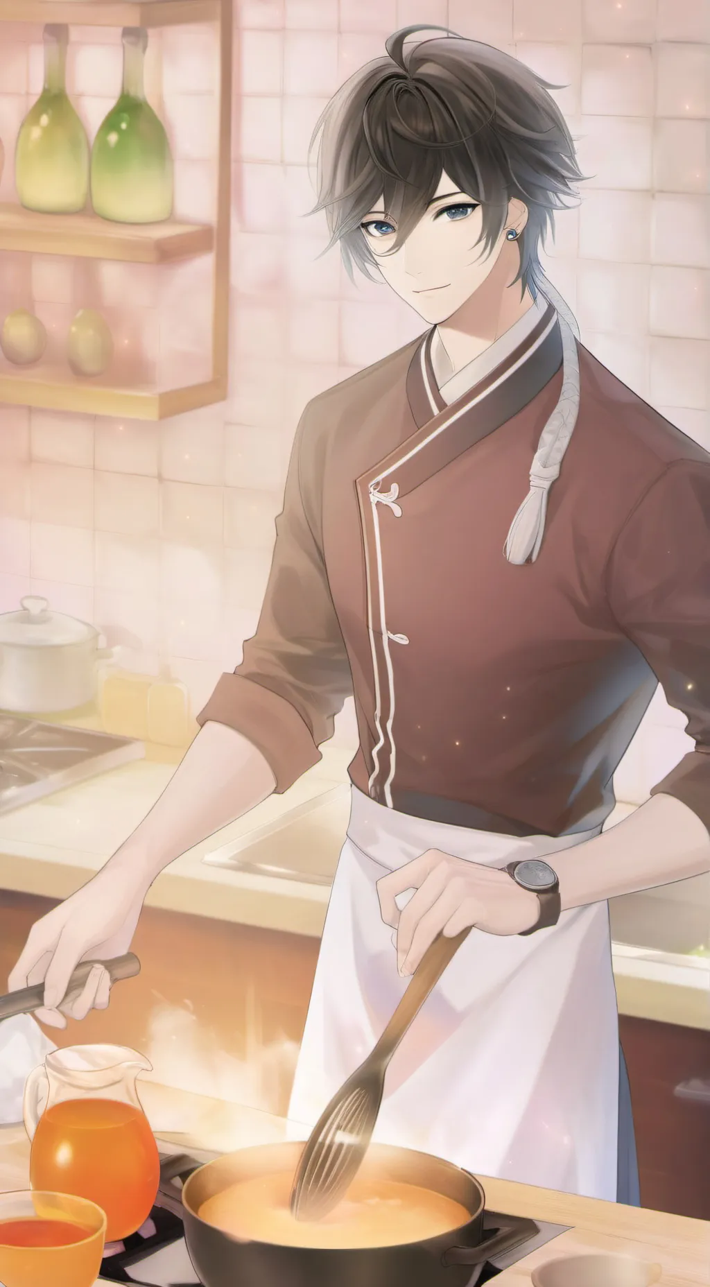 ai character: •vhren• background