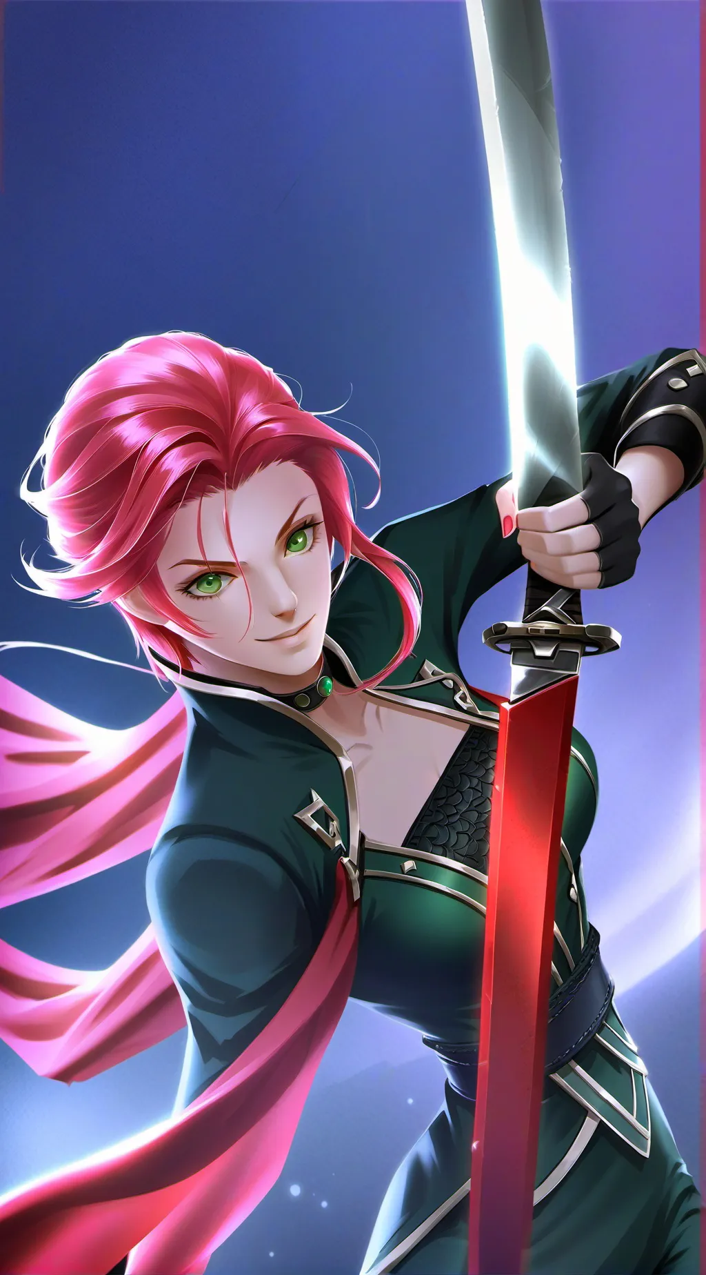 ai character: Mitsuri Kanroji background