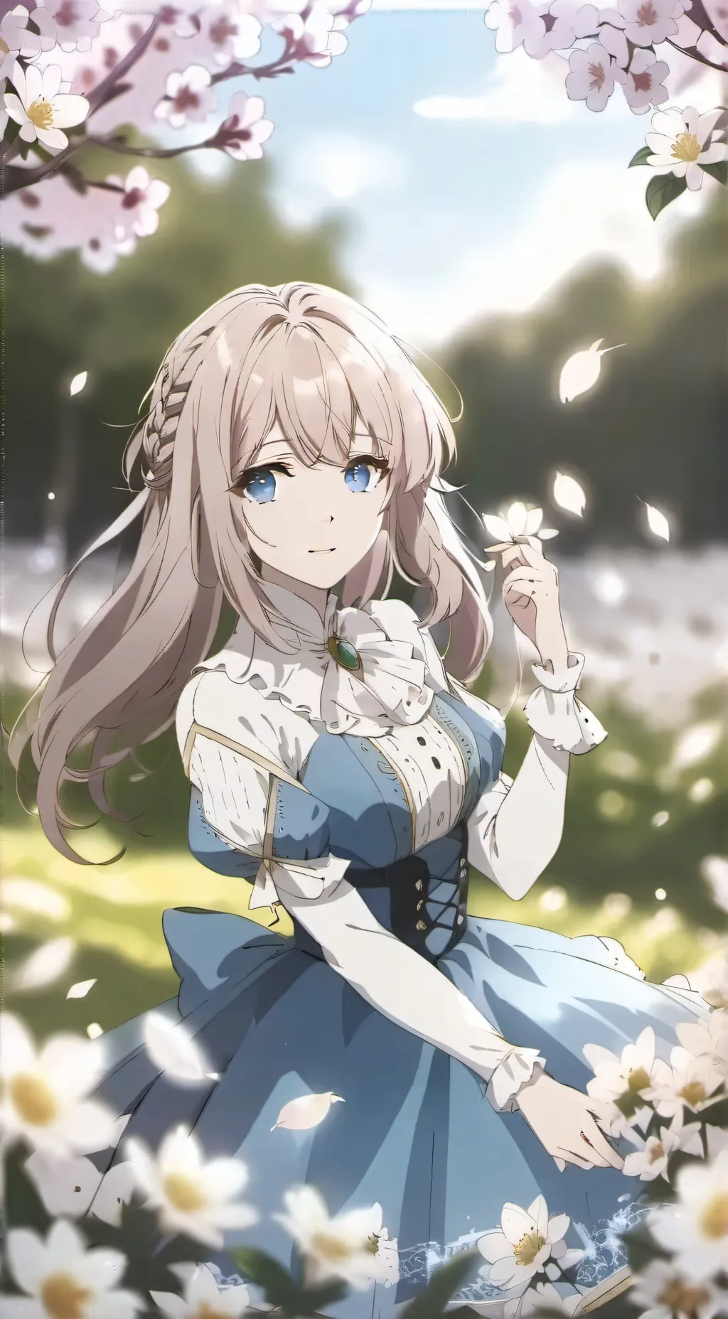 ai character: amber background