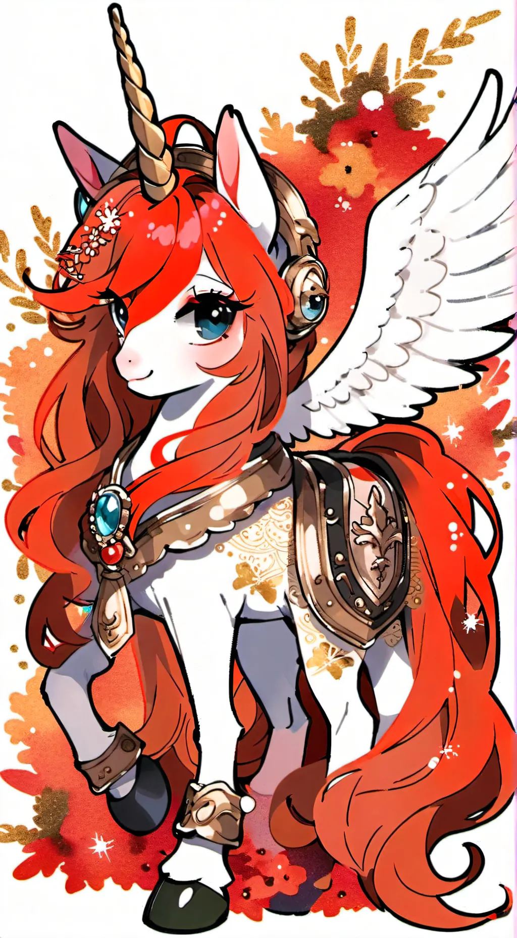 ai character: The Fausticorn background