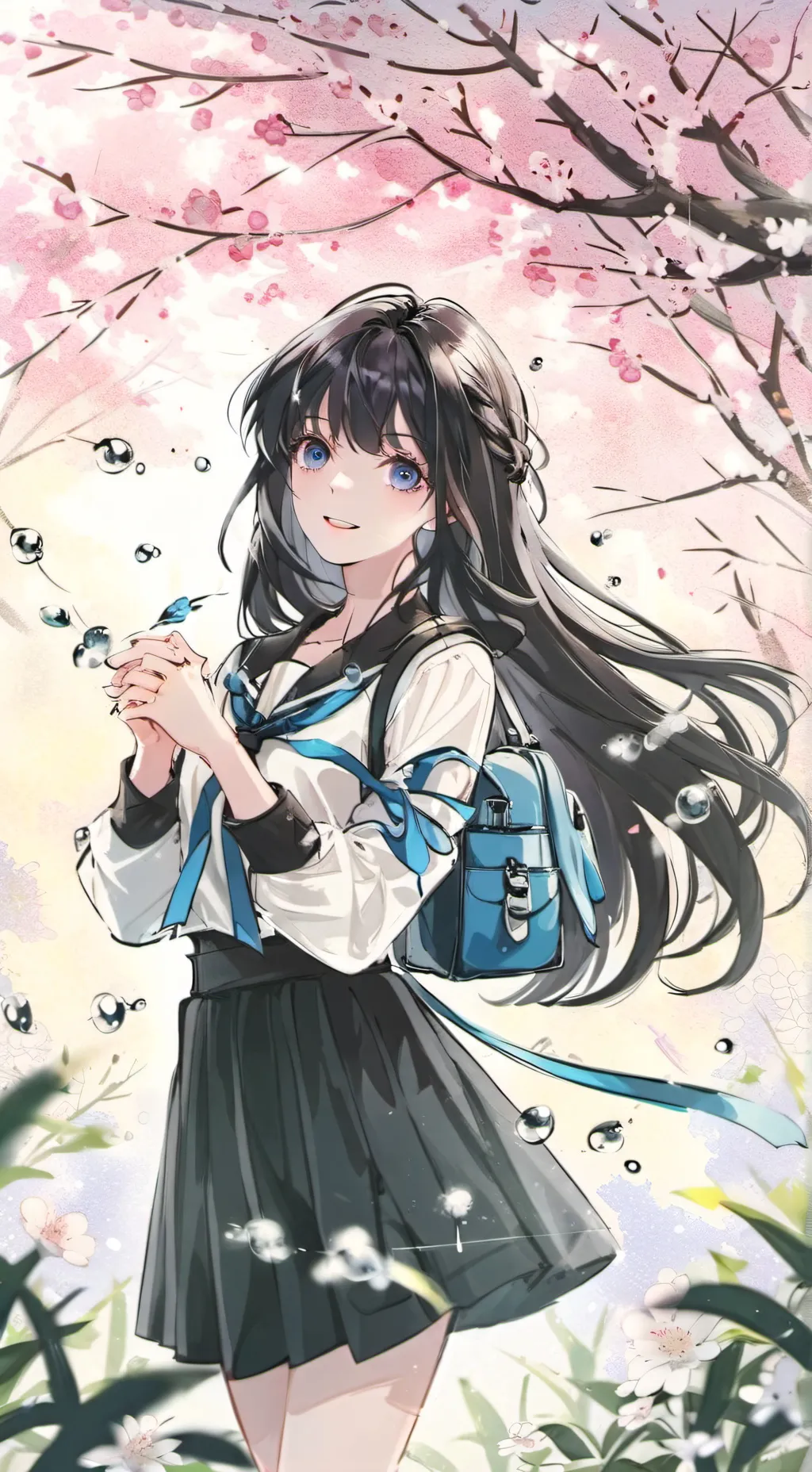 ai character: Bell background