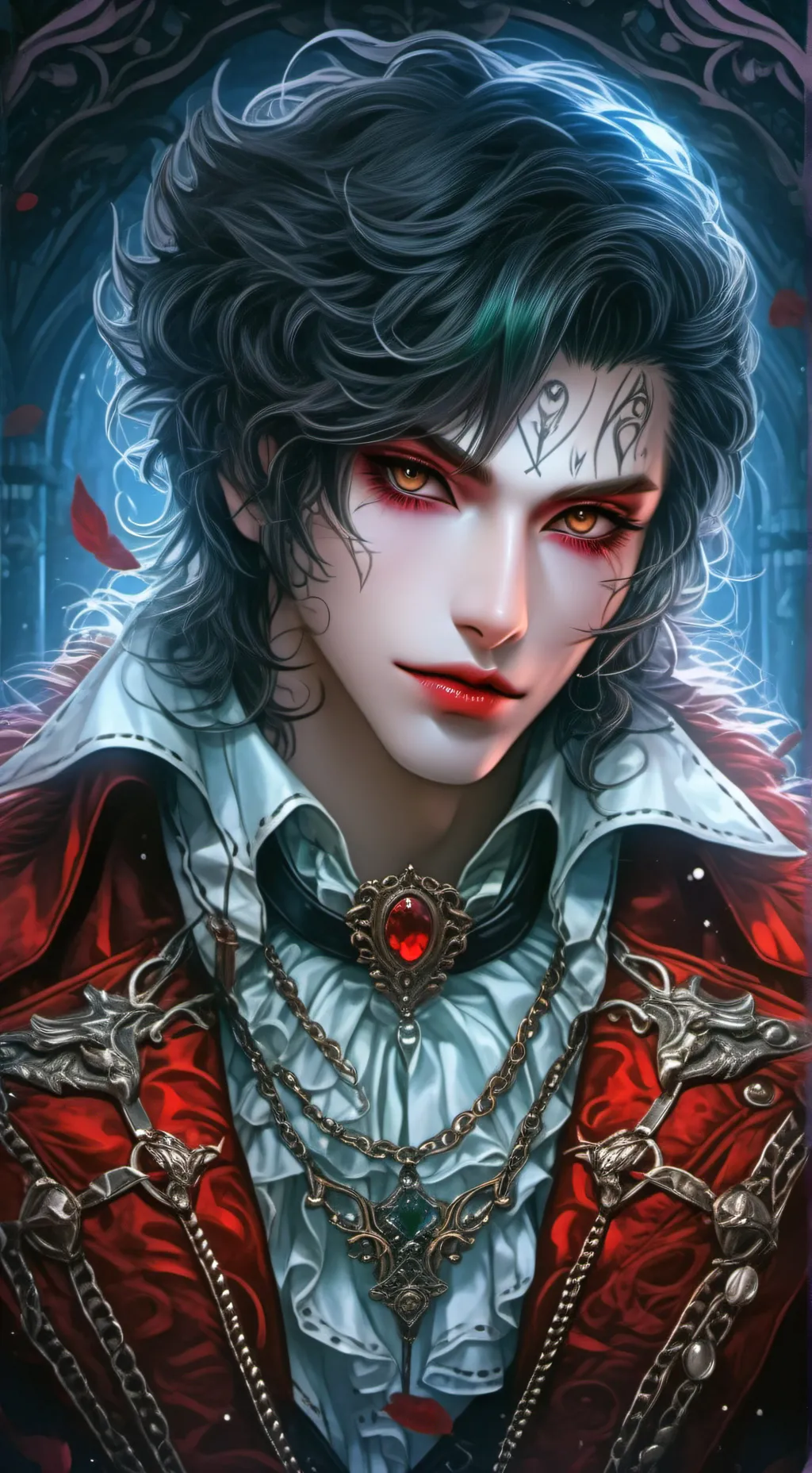 ai character: Jonathan  background