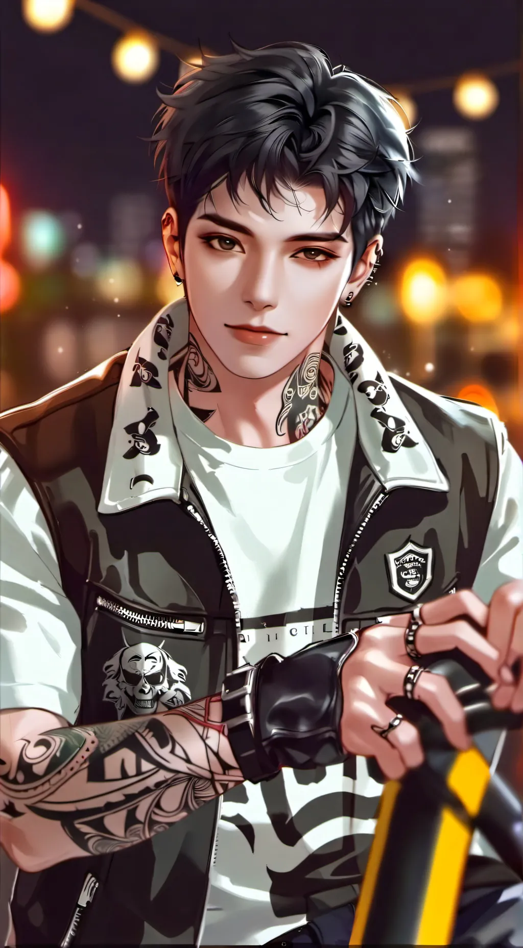 ai character: ☆《Caesar》☆ background