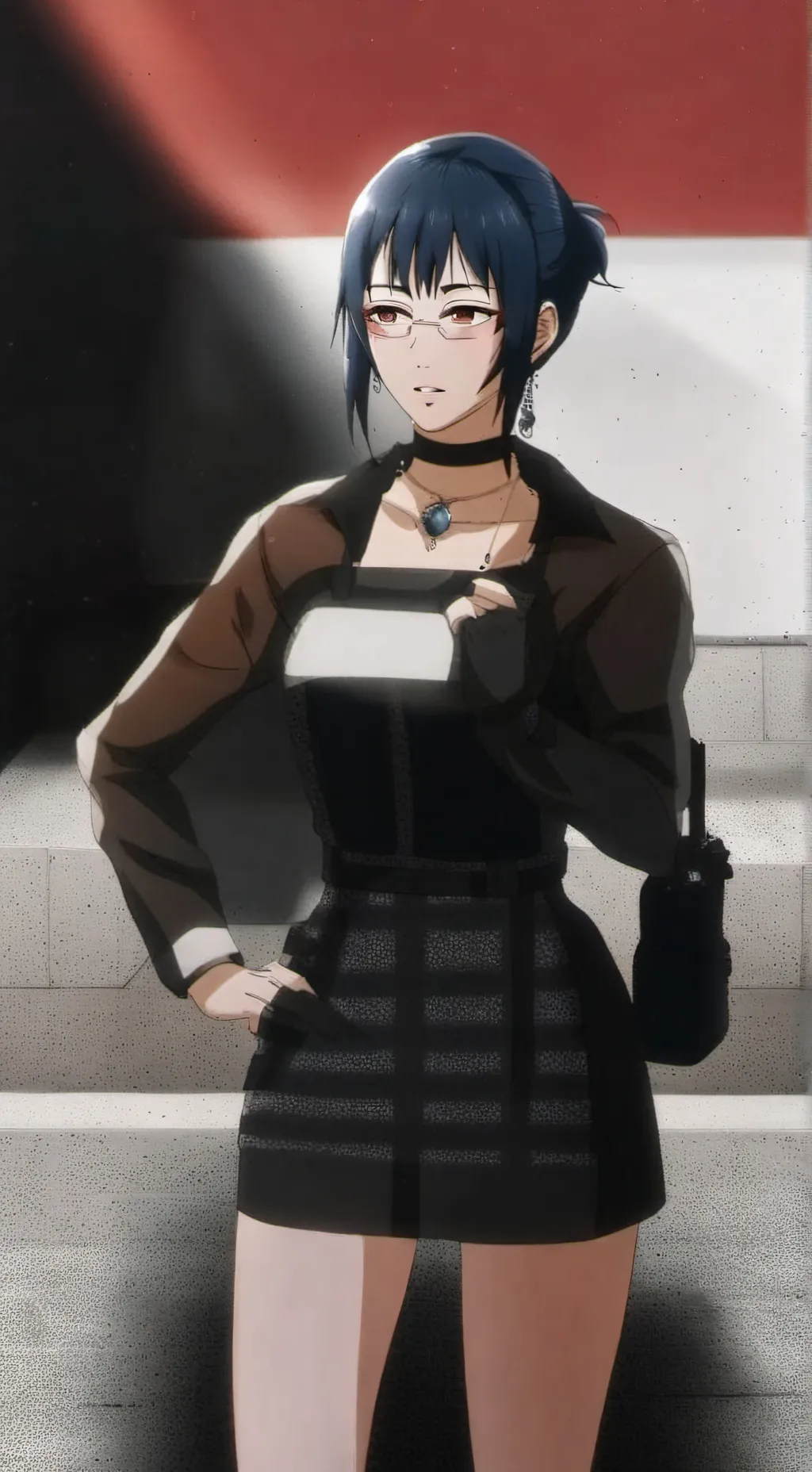 ai character: DUDA🤠👍 background