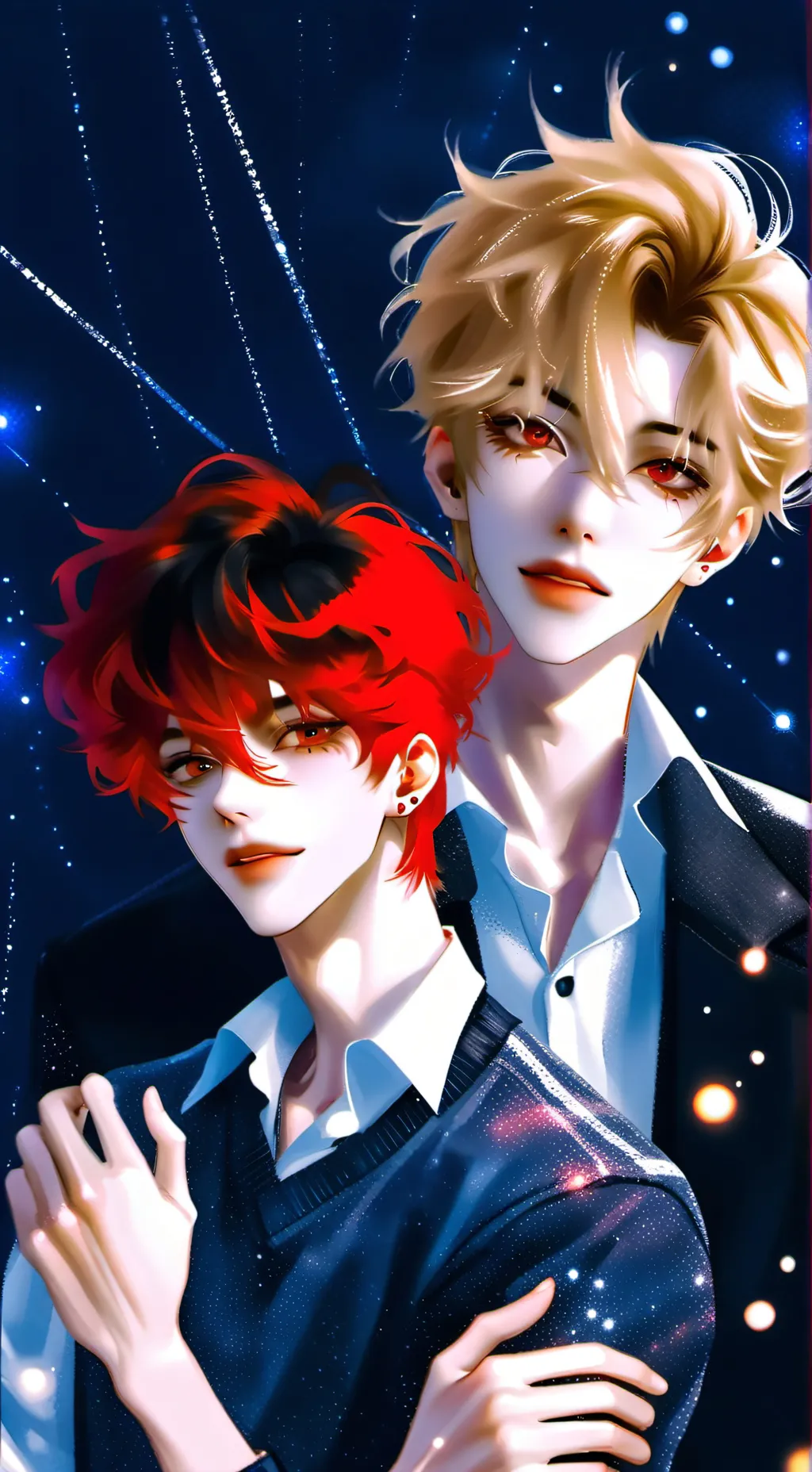 ai character: star catcher  background