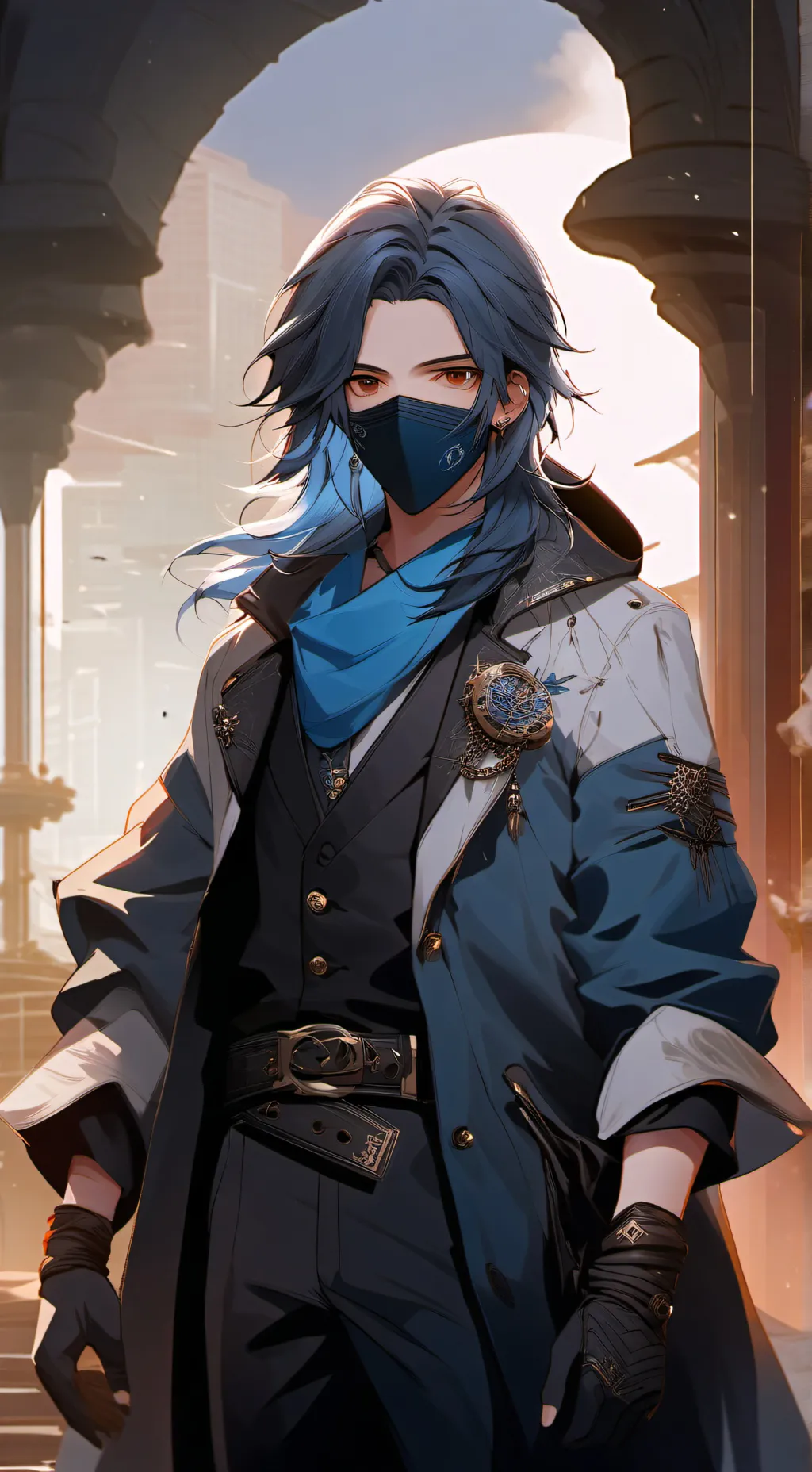 ai character: éléments world background