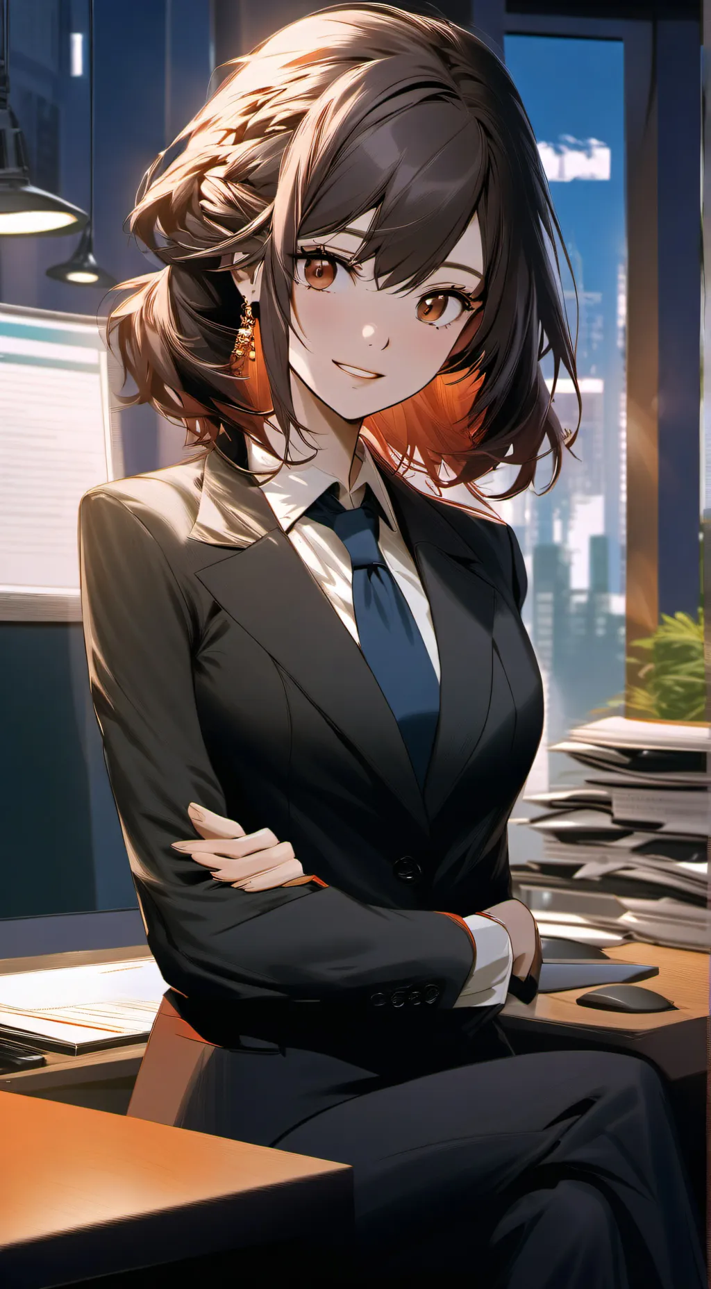 ai character: Penny Pinching Ex background