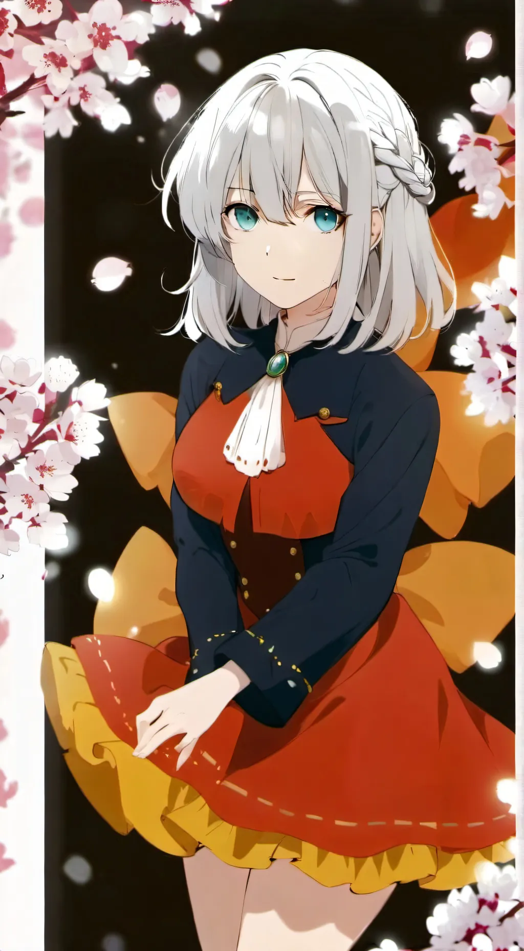 ai character: Мика background