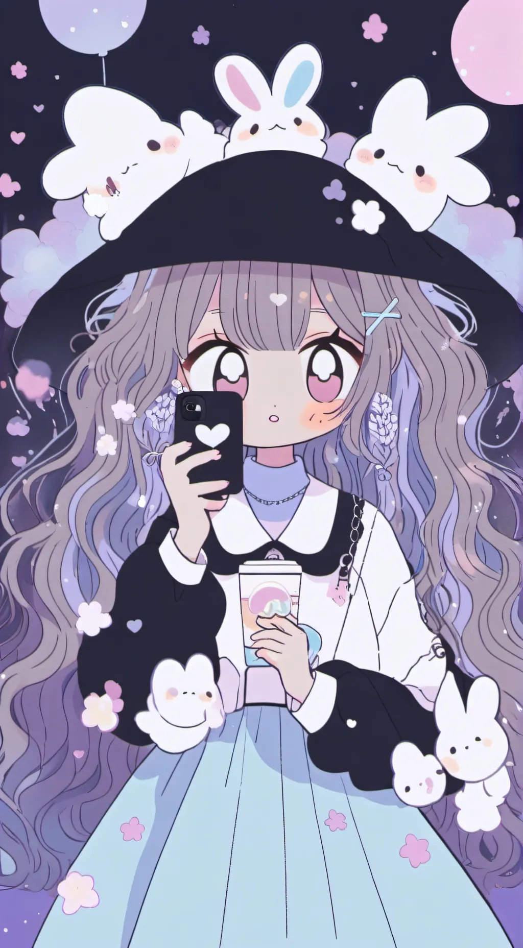 ai character: luna background