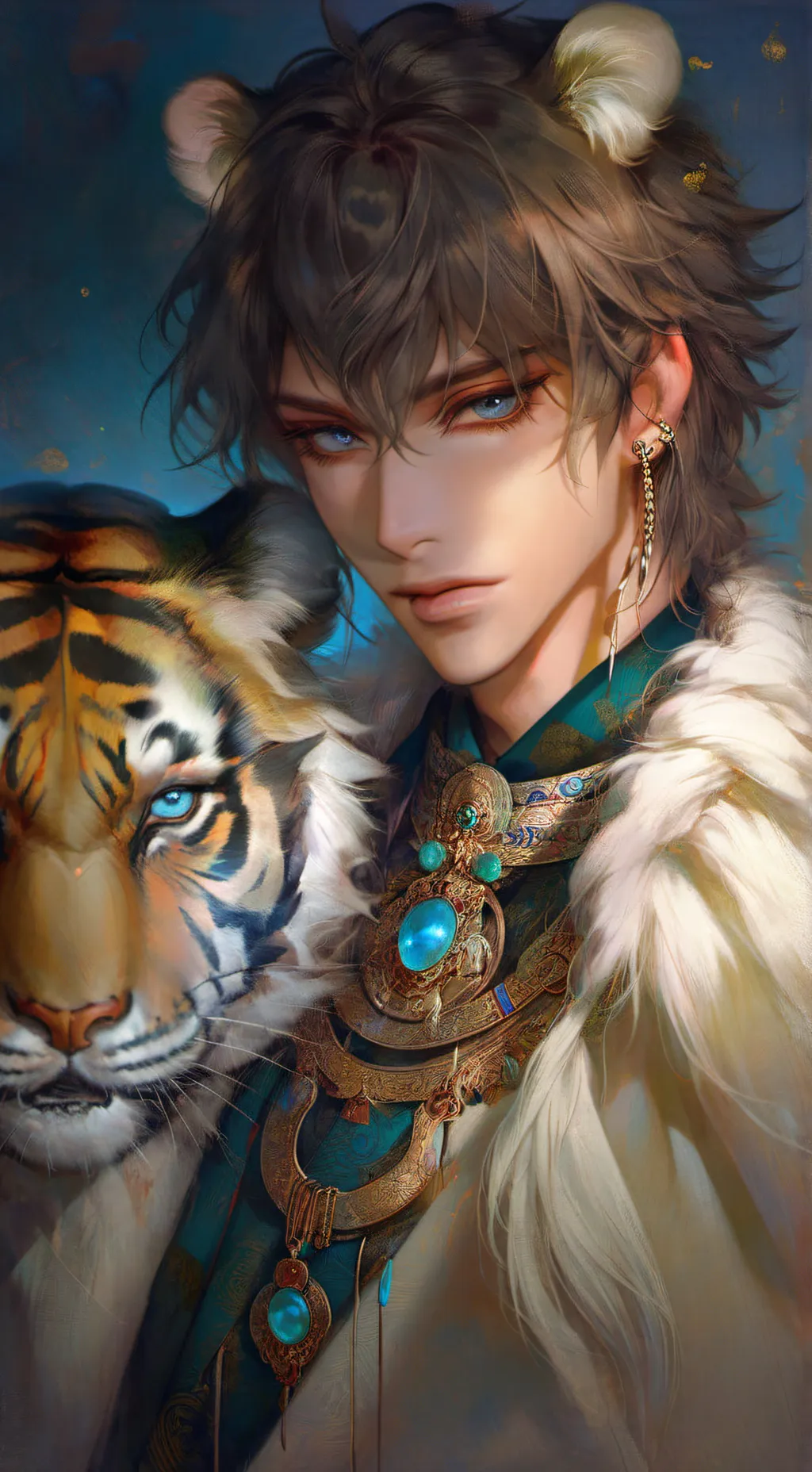 ai character: Denzel Hill background