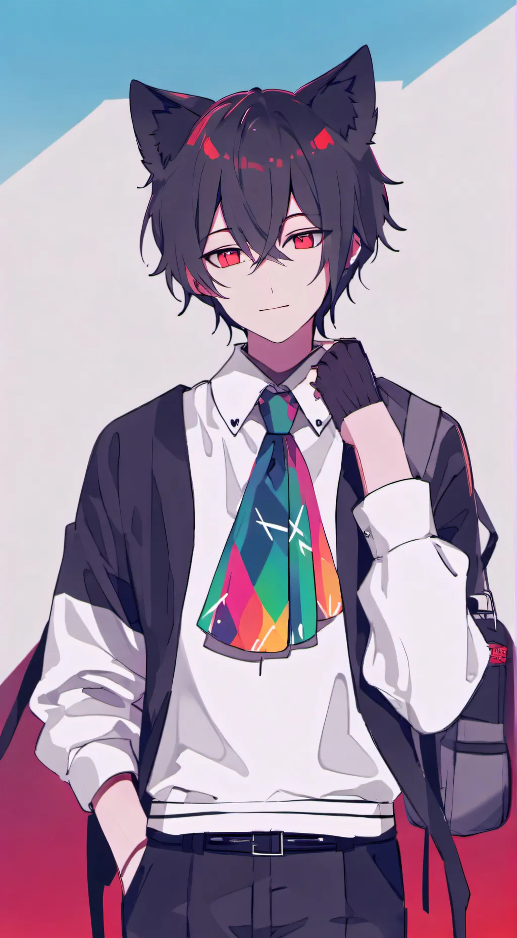 ai character: Sky background