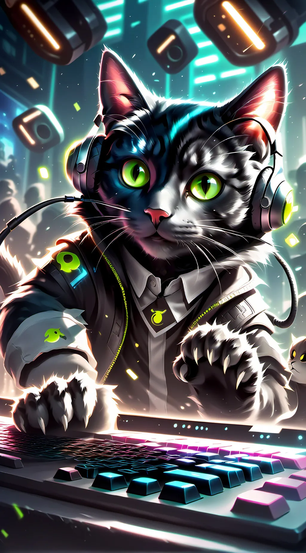 ai character: Memeo background