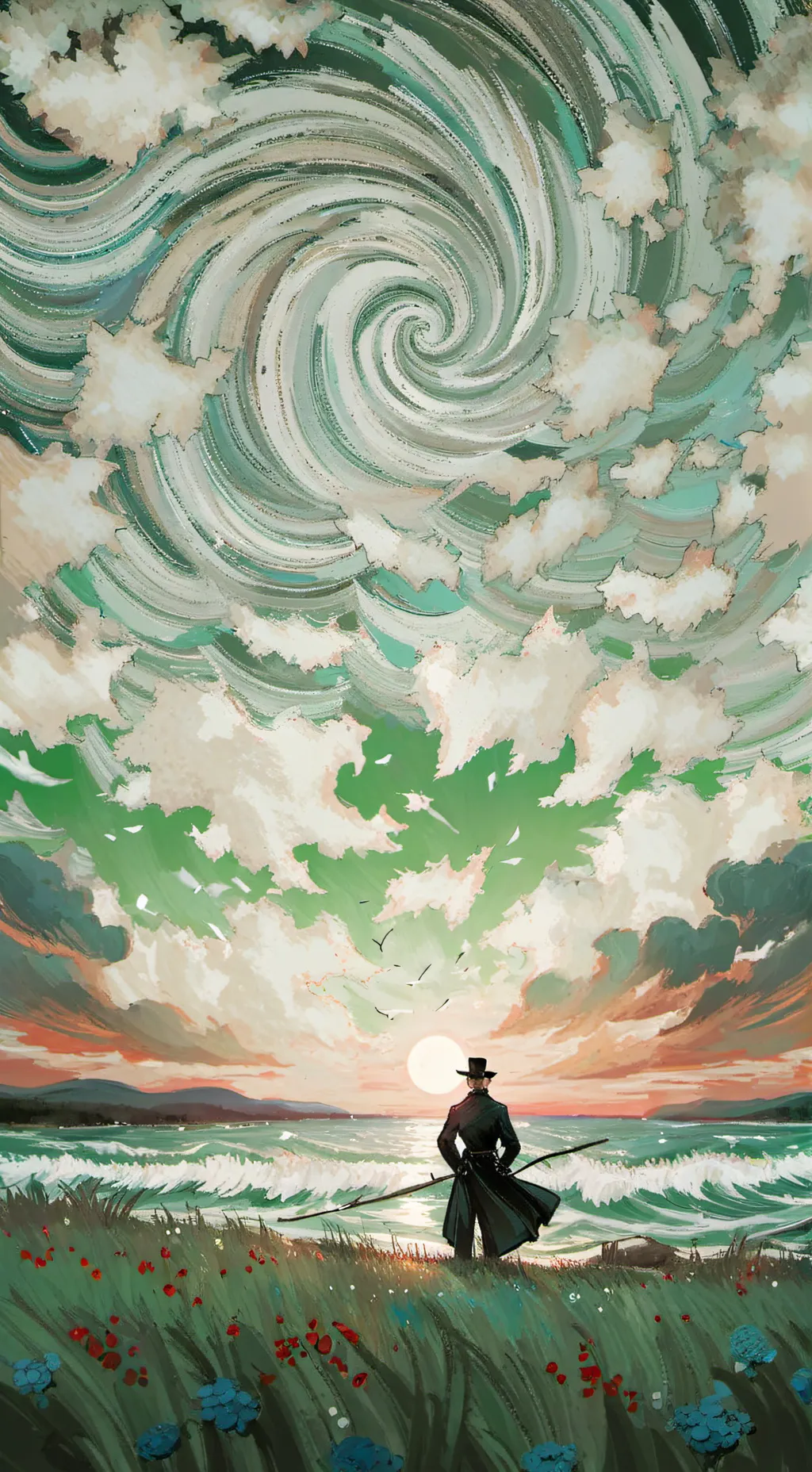 ai character: animaticbattle background