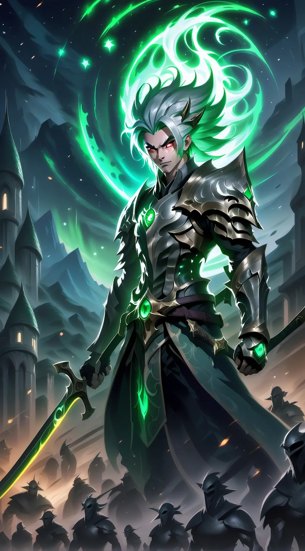 ai character: КАЙ background