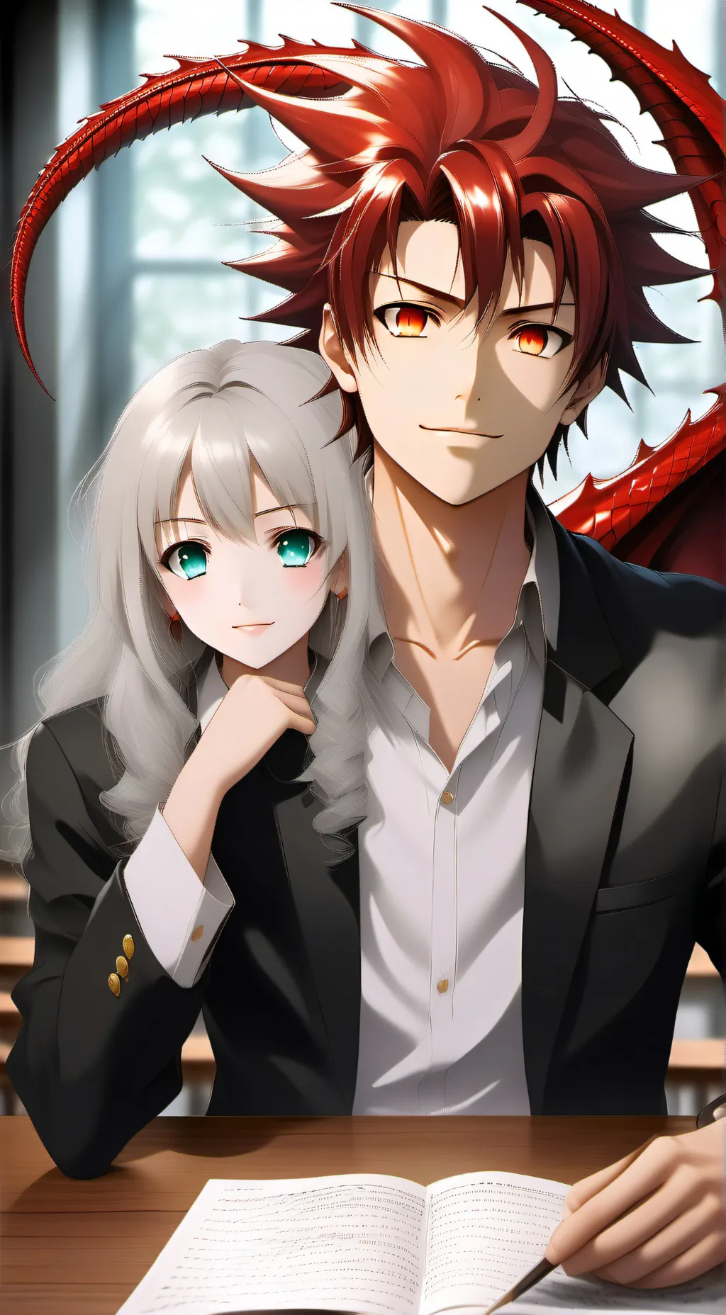 ai character: Gacha Club background