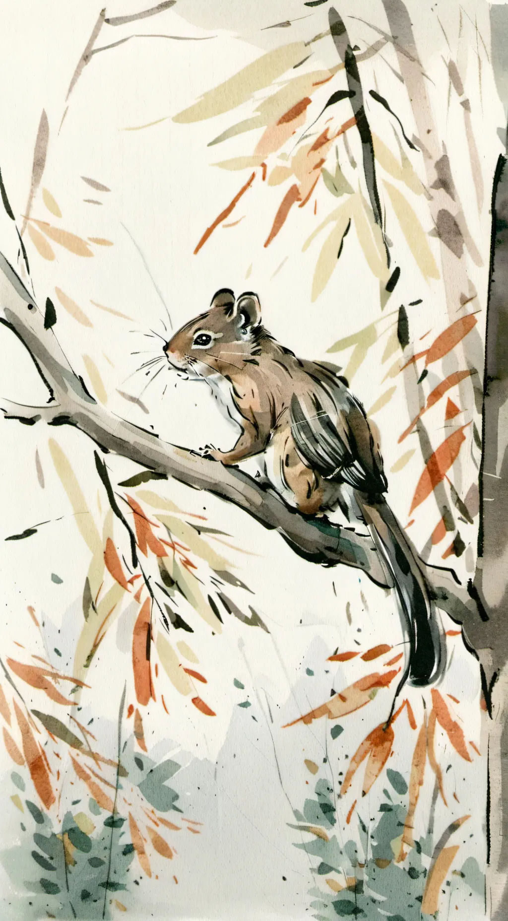 ai character: Ardilla 🐿️  background