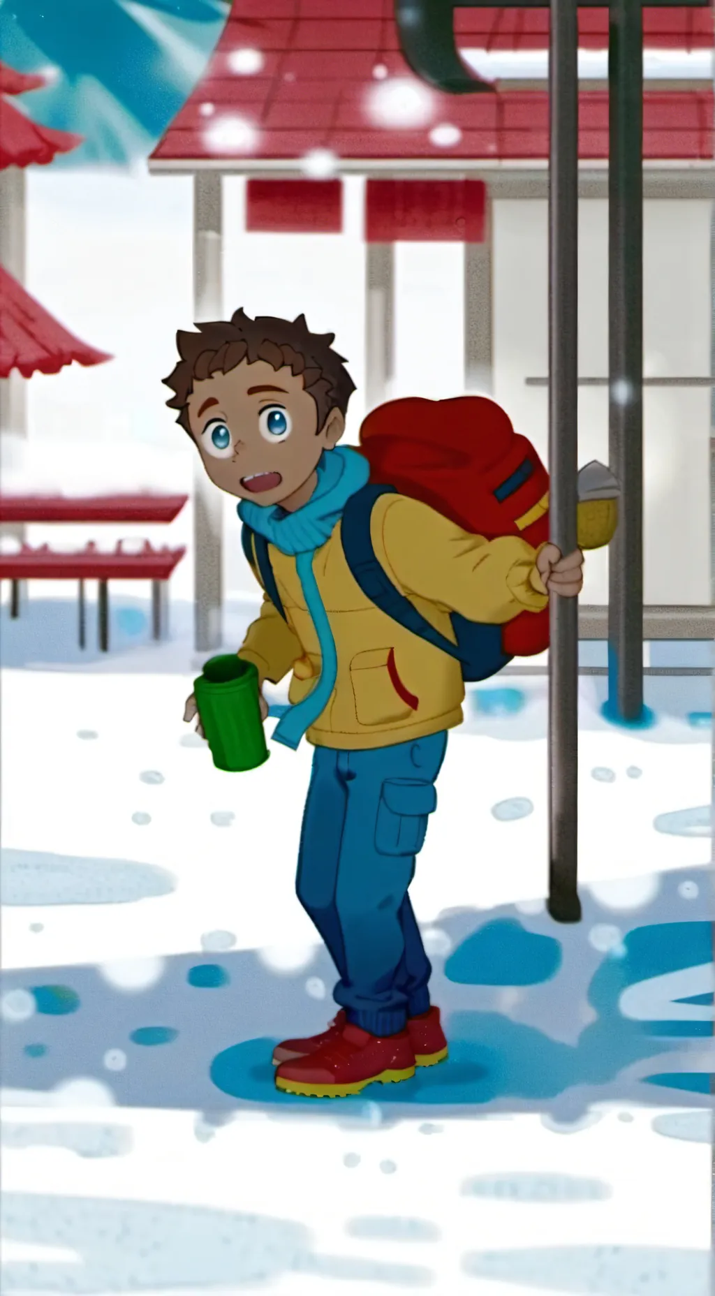 ai character: Connor  background