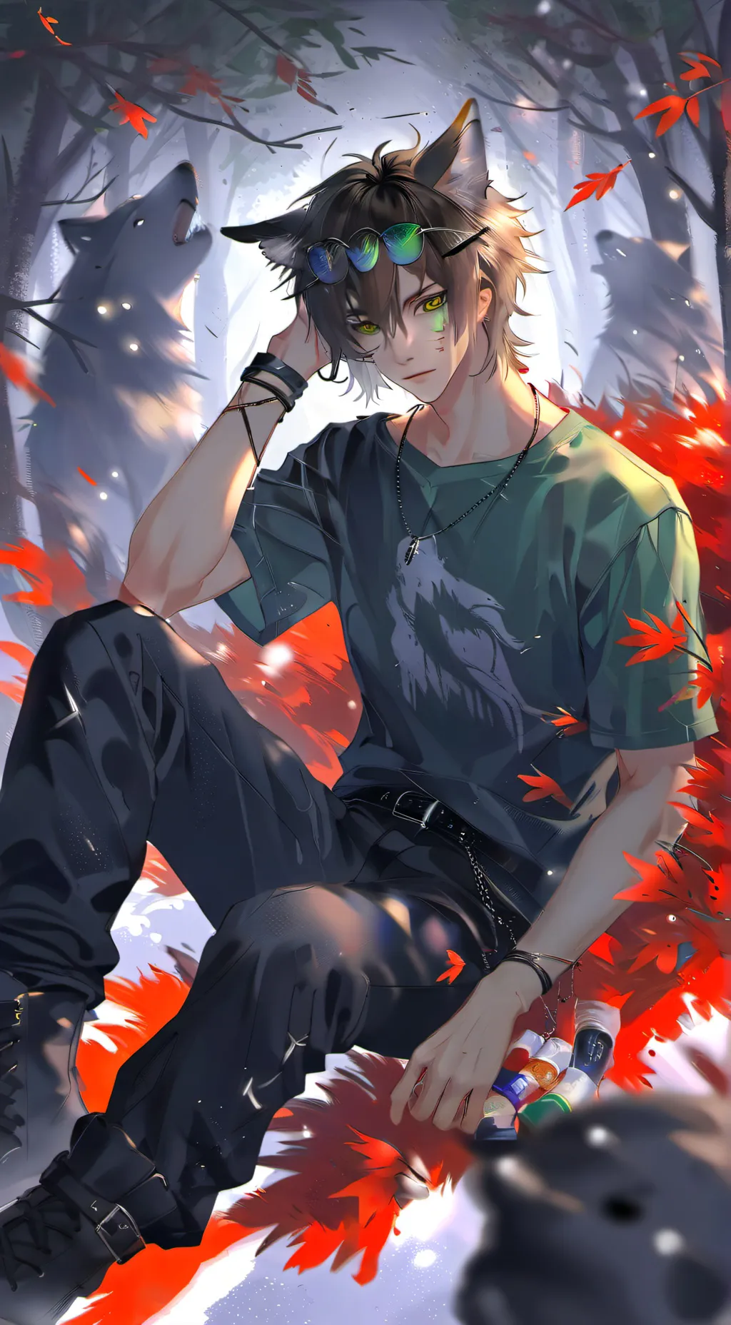 ai character: Alex background