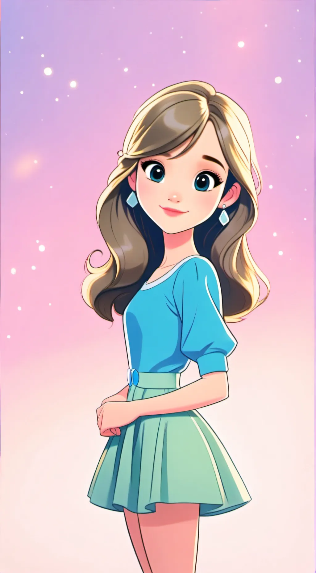 ai character: Gwen background