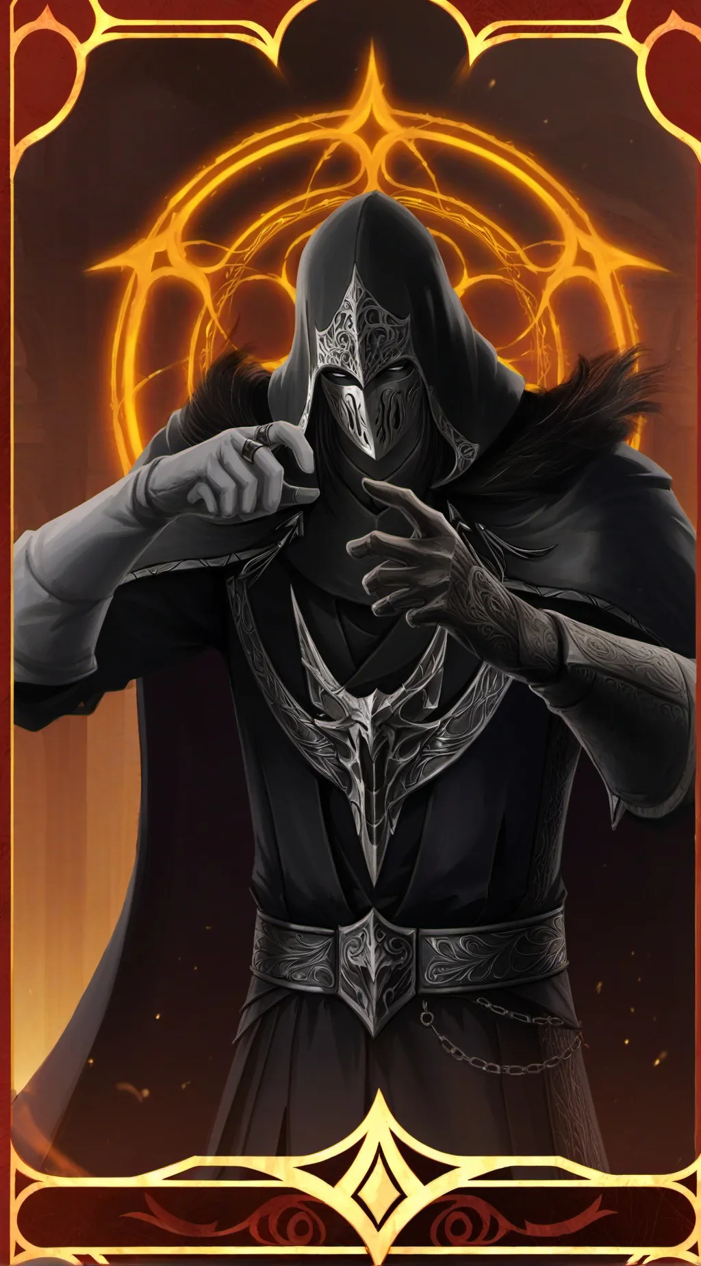 ai character: Анхви  background