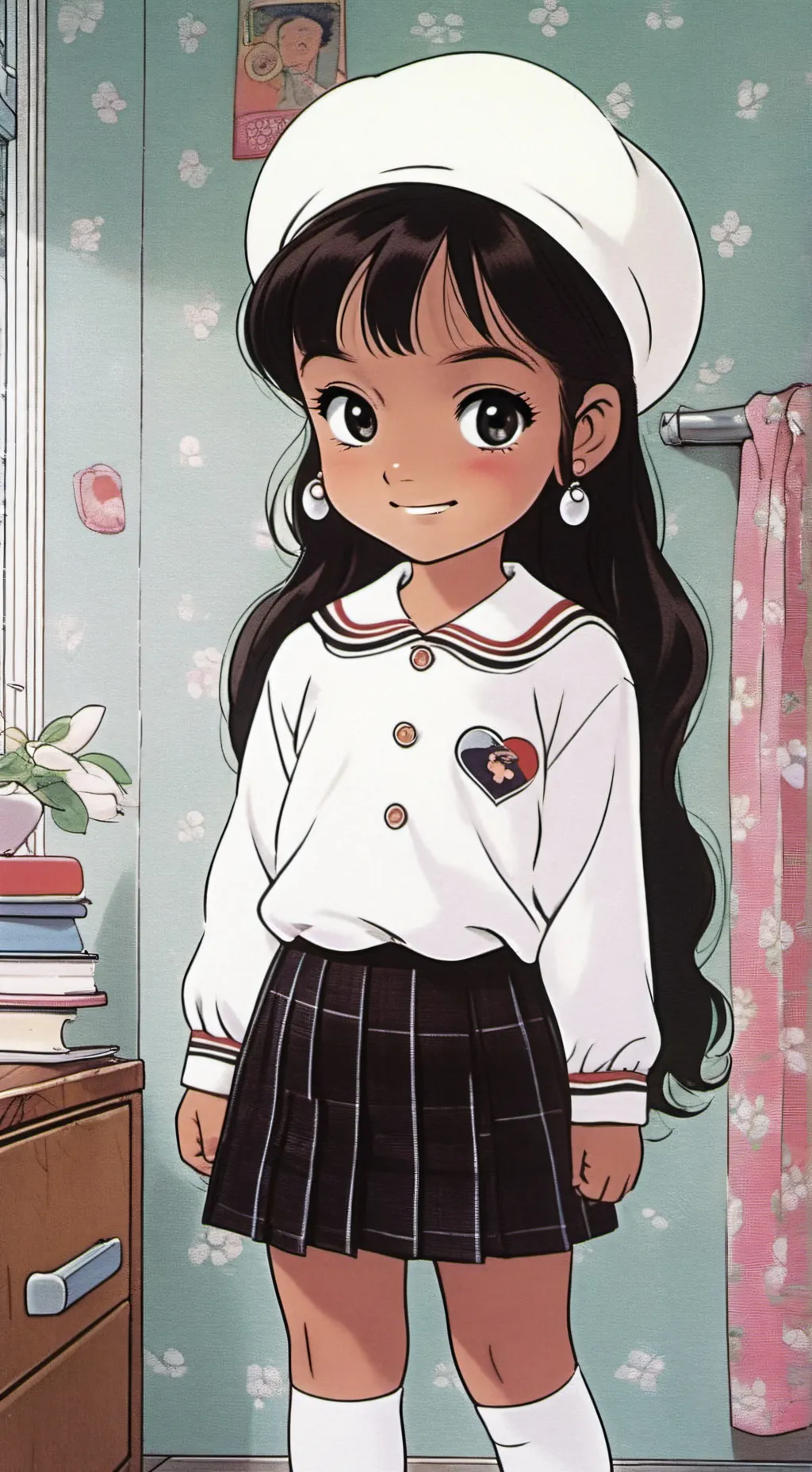 ai character: Nivea background