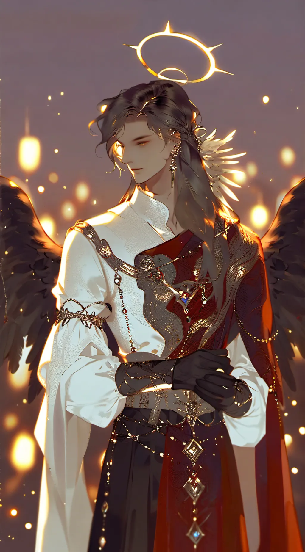 ai character: shadow demon background