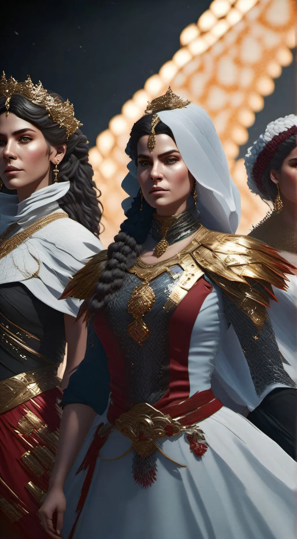 ai character: CASTROSA KARATECA  background