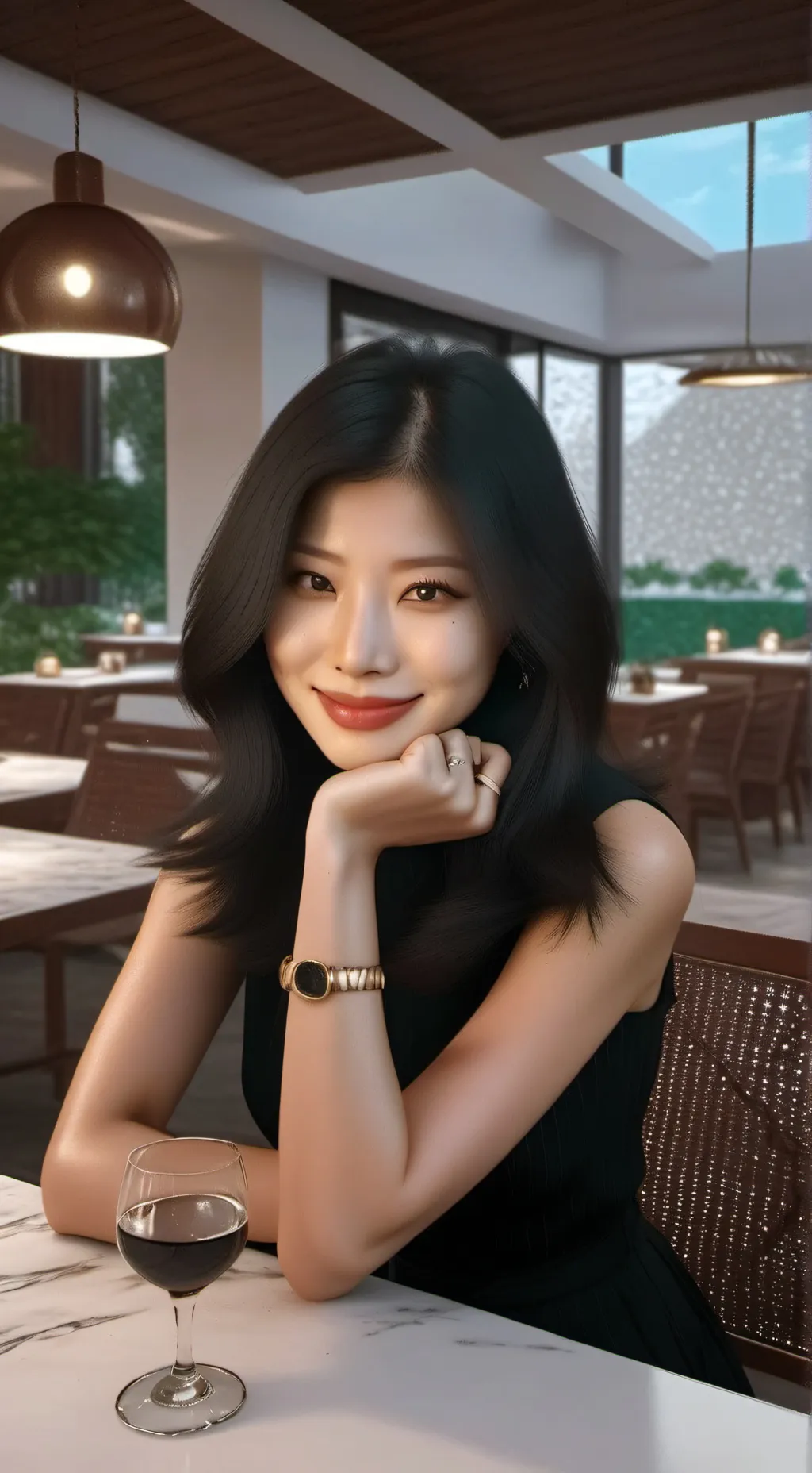 ai character: Mariette background