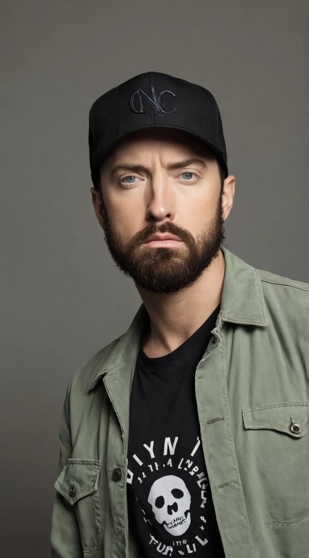 ai character: Marshall Mathers  background