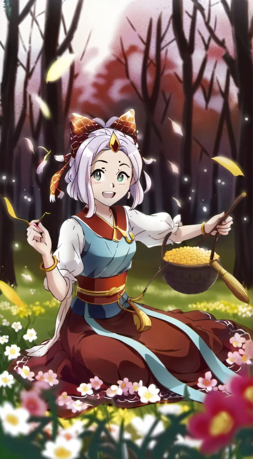 ai character: la tetera del mar background