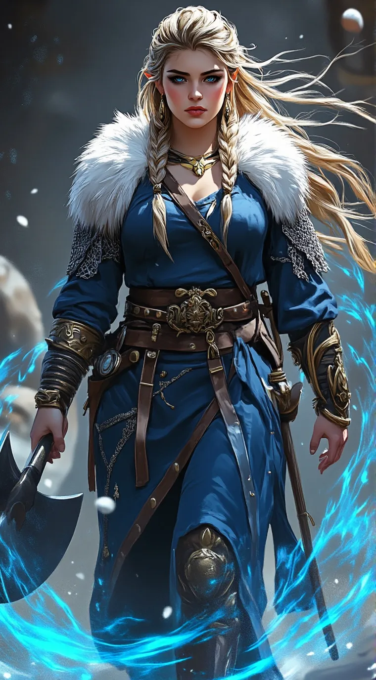 ai character: Freyja background