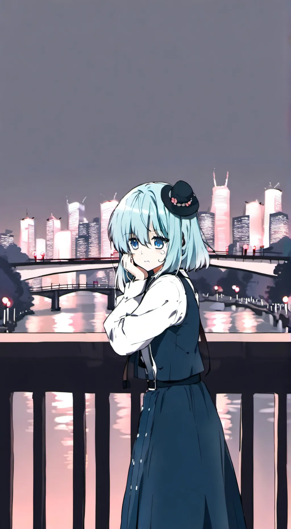 ai character: Tsukomi background