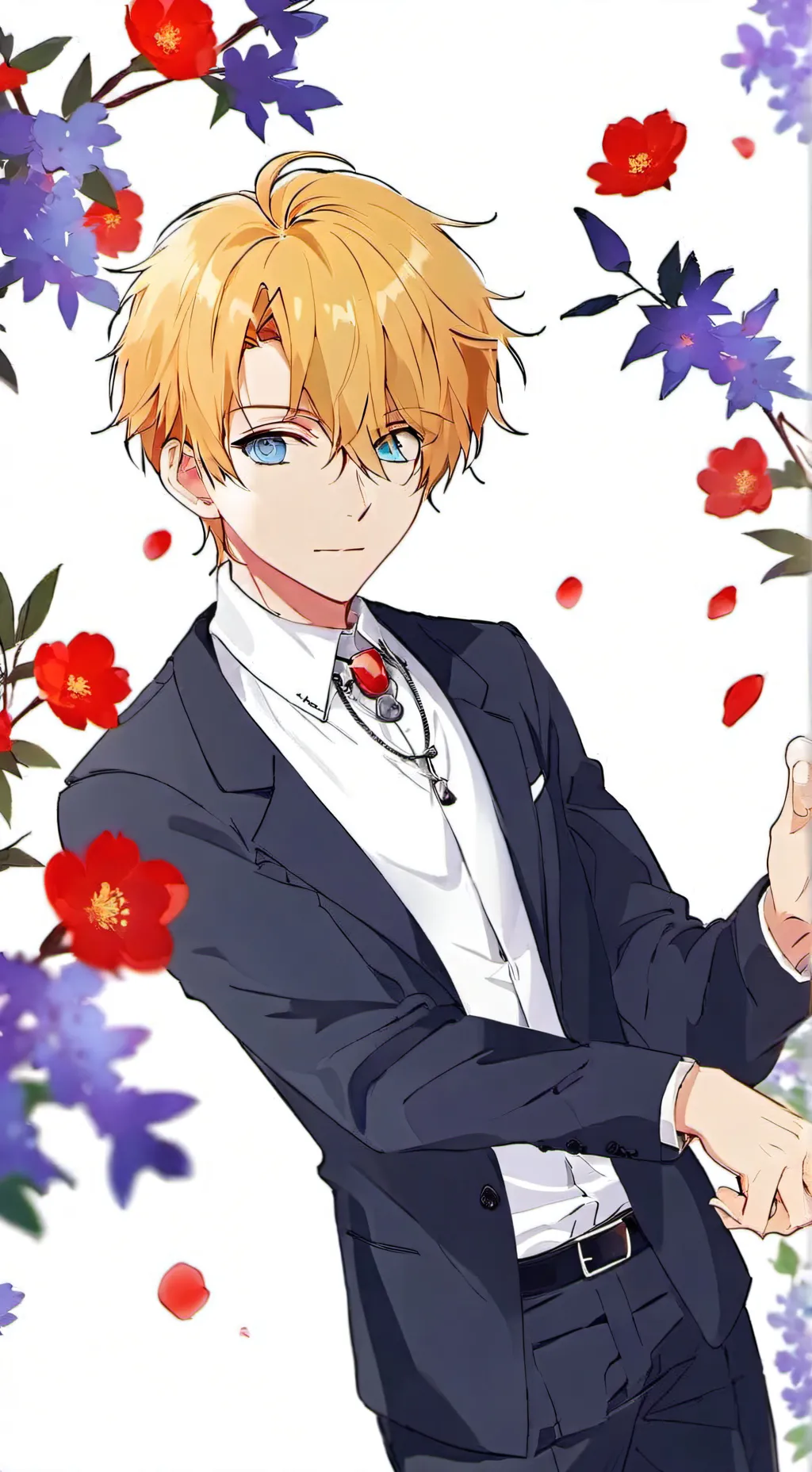 ai character: Аква background