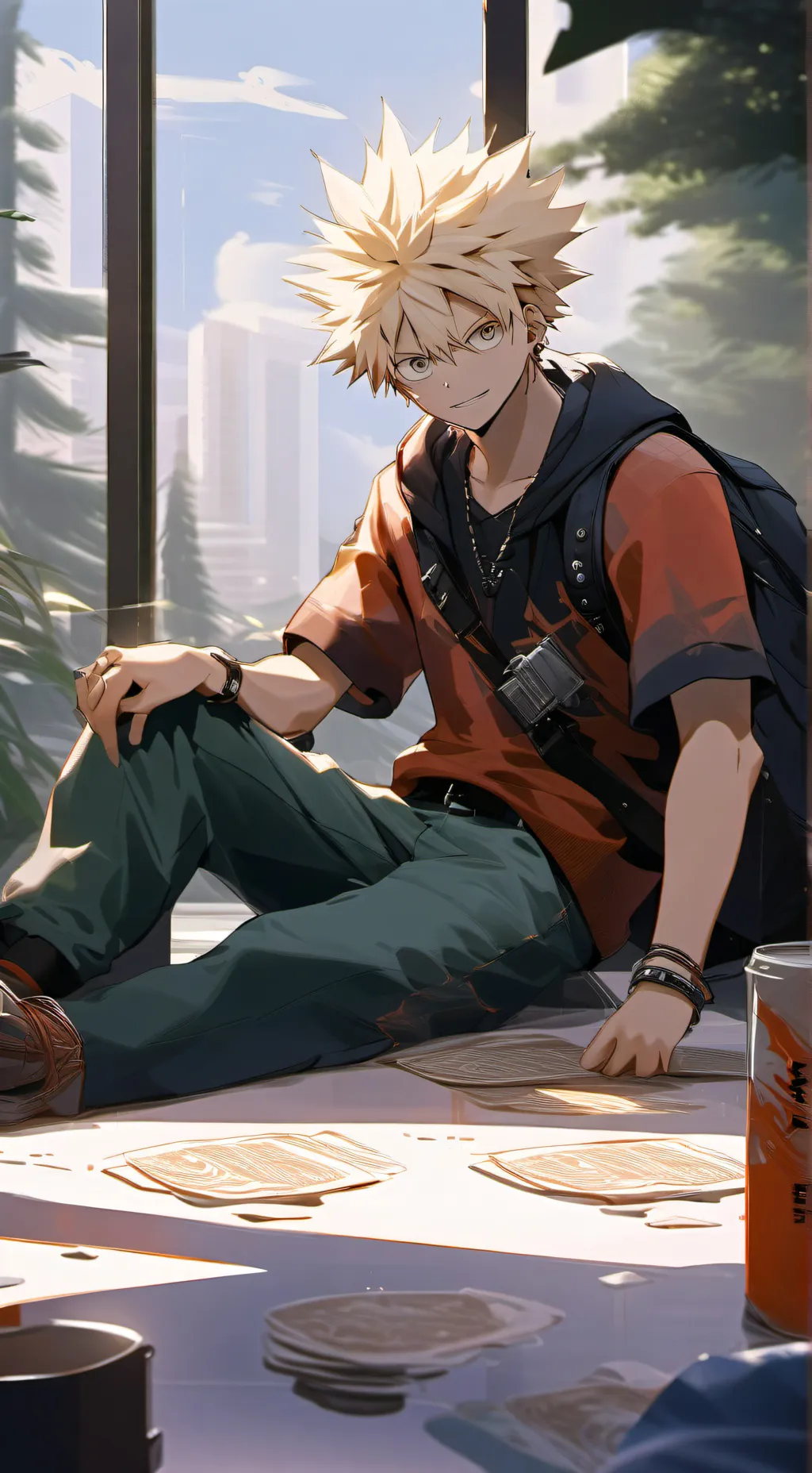 ai character: MHA WSH background