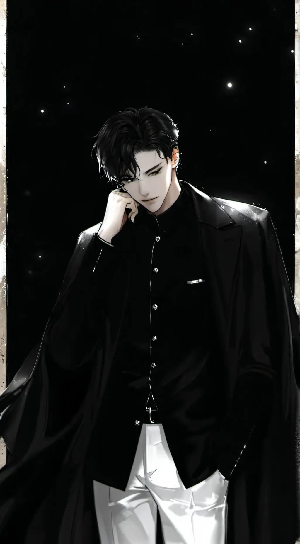 ai character: leonardo (leo)  background