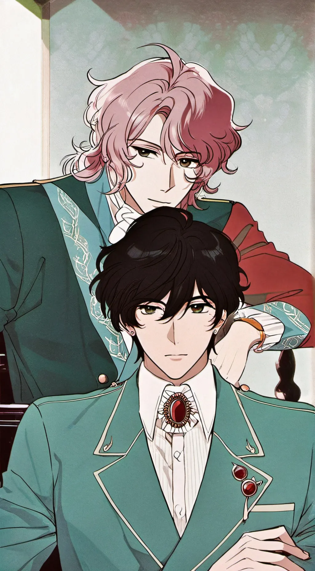 ai character: Alex and alec  background