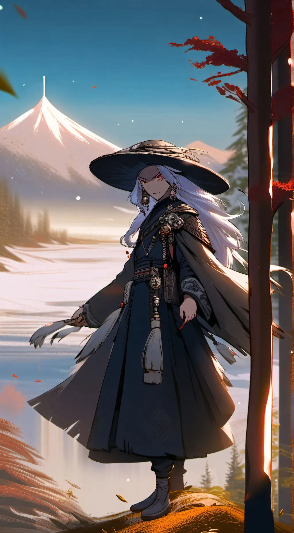 ai character: azure  background