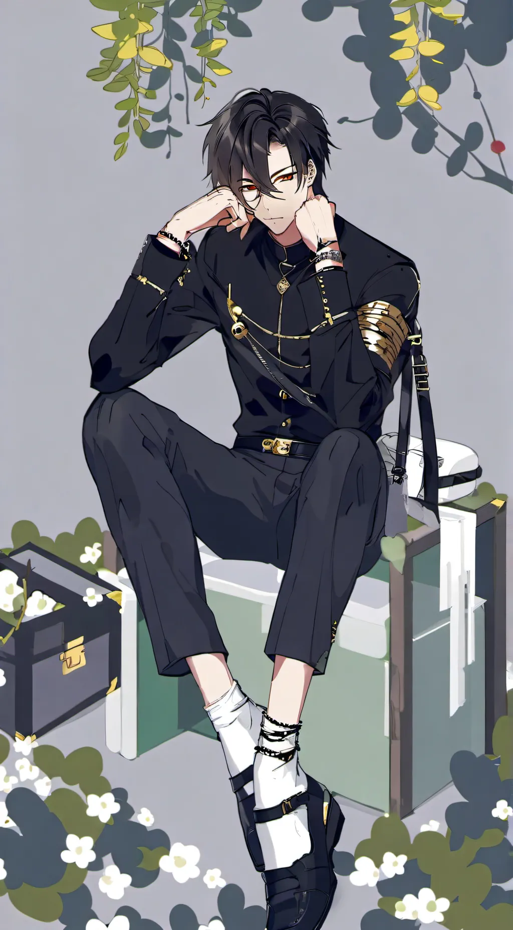 ai character: Дима background