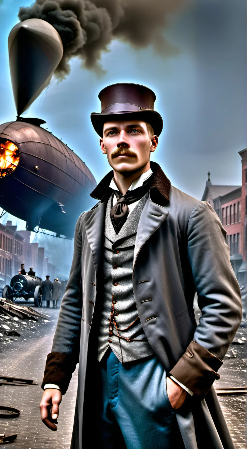 ai character: Airborne Truth Tycoon background