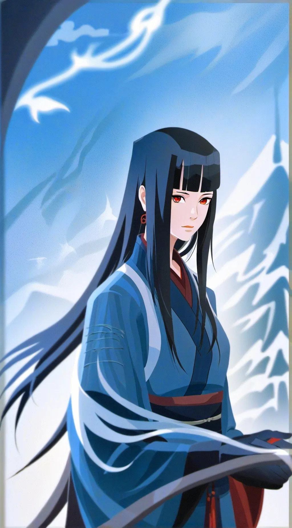 ai character: Itachi's girlfrien background