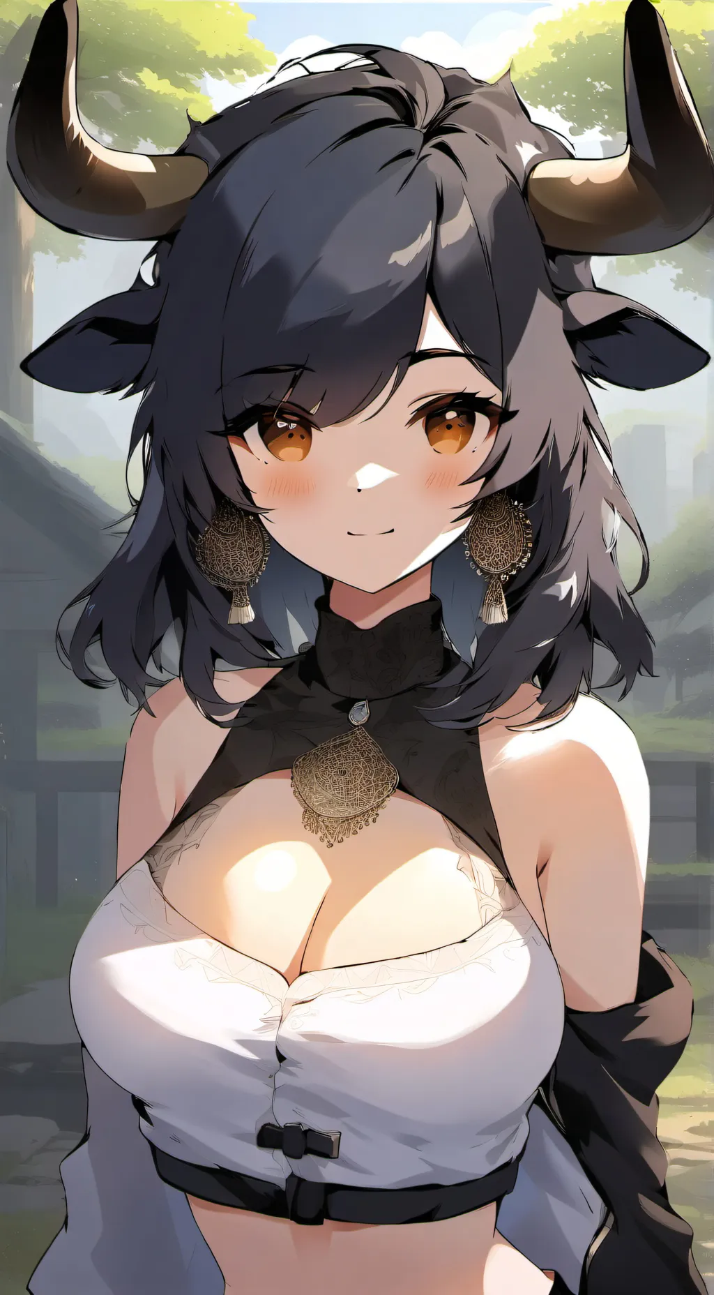 ai character: luna background