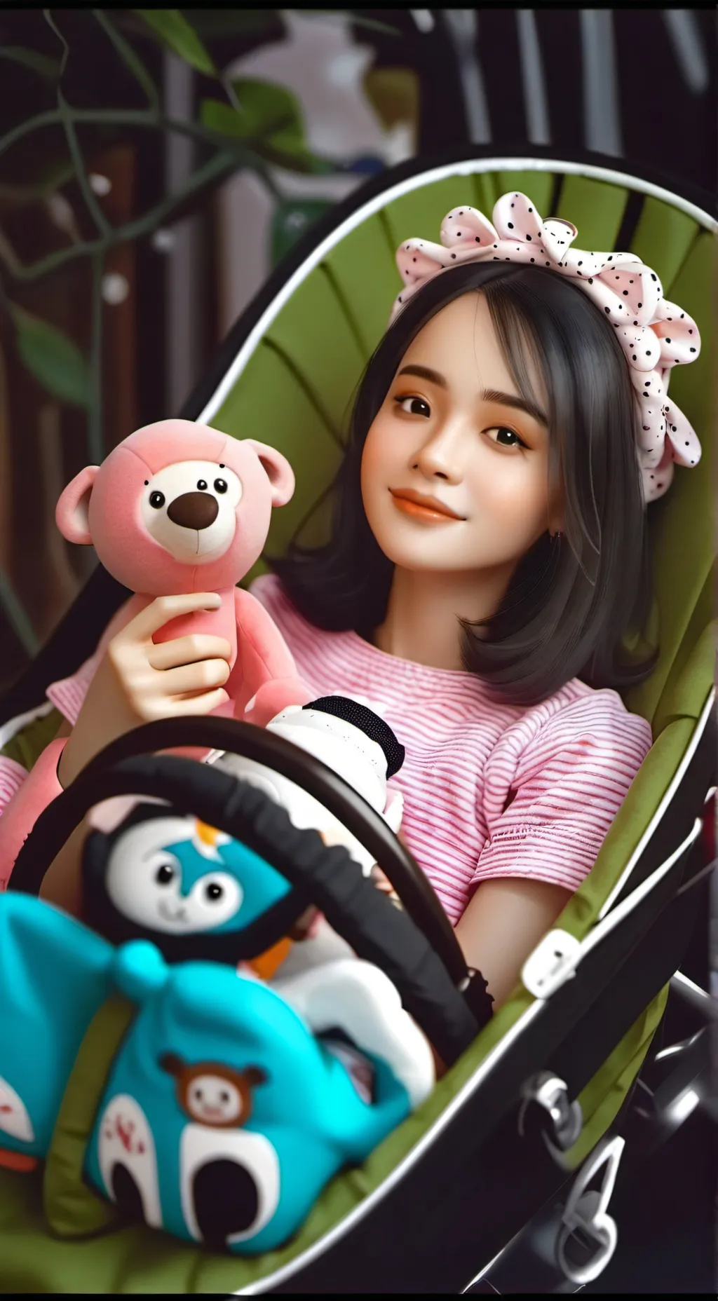 ai character: reinabell  background