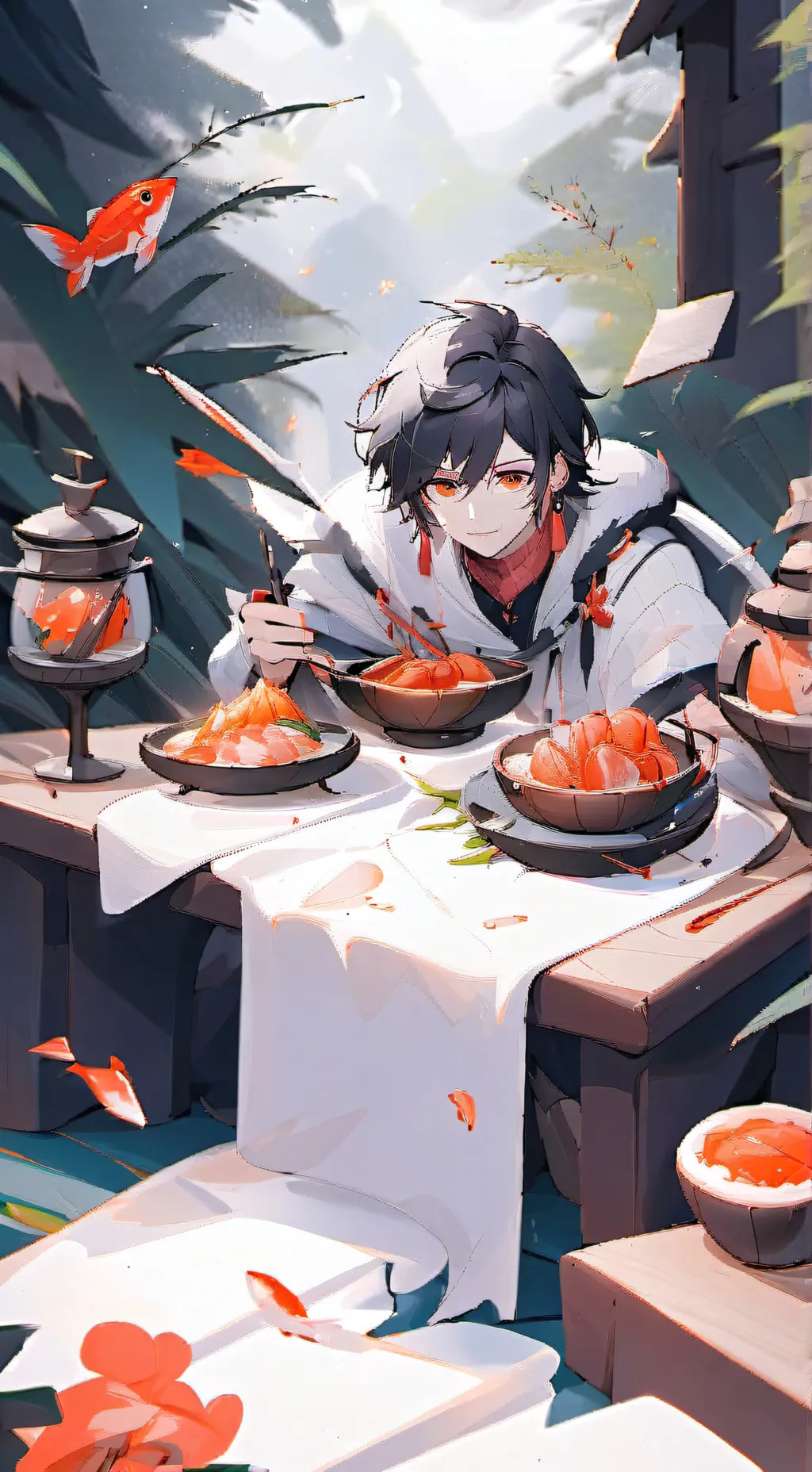 ai character: Moïse background