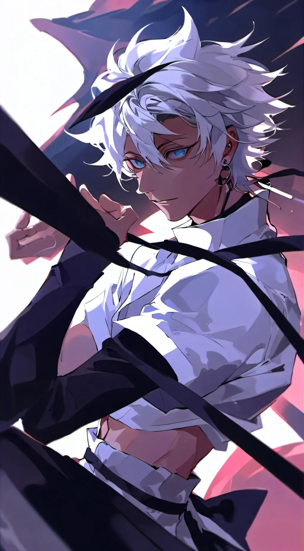 ai character: gojo background