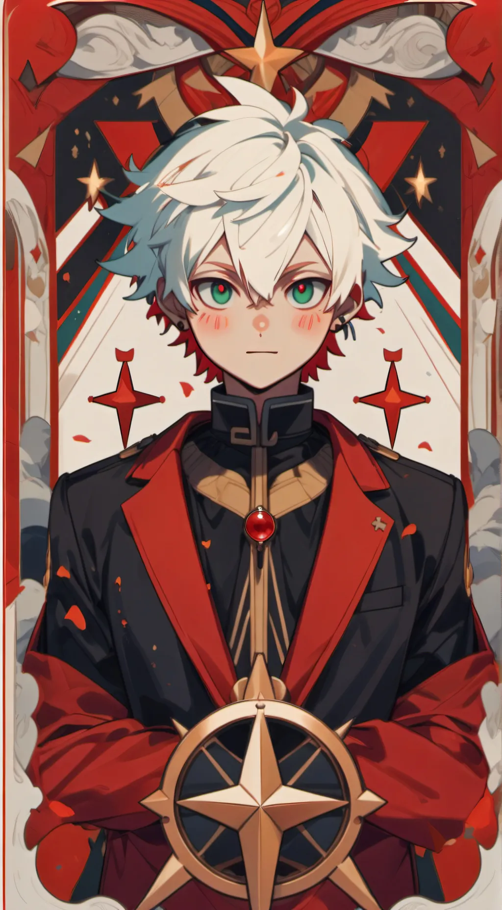 ai character: mha field trip background