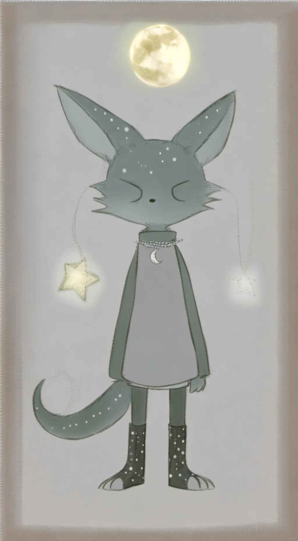 ai character: MidNight background