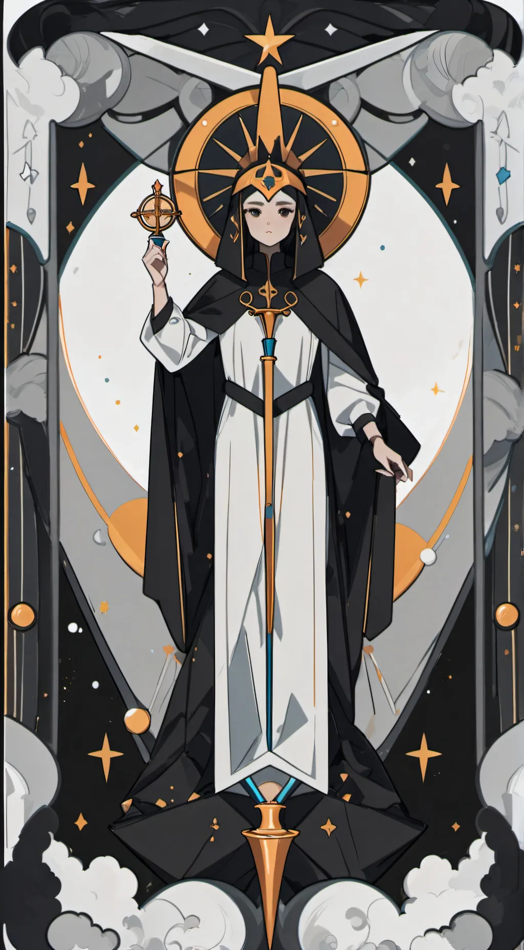 ai character: Mickey munch background