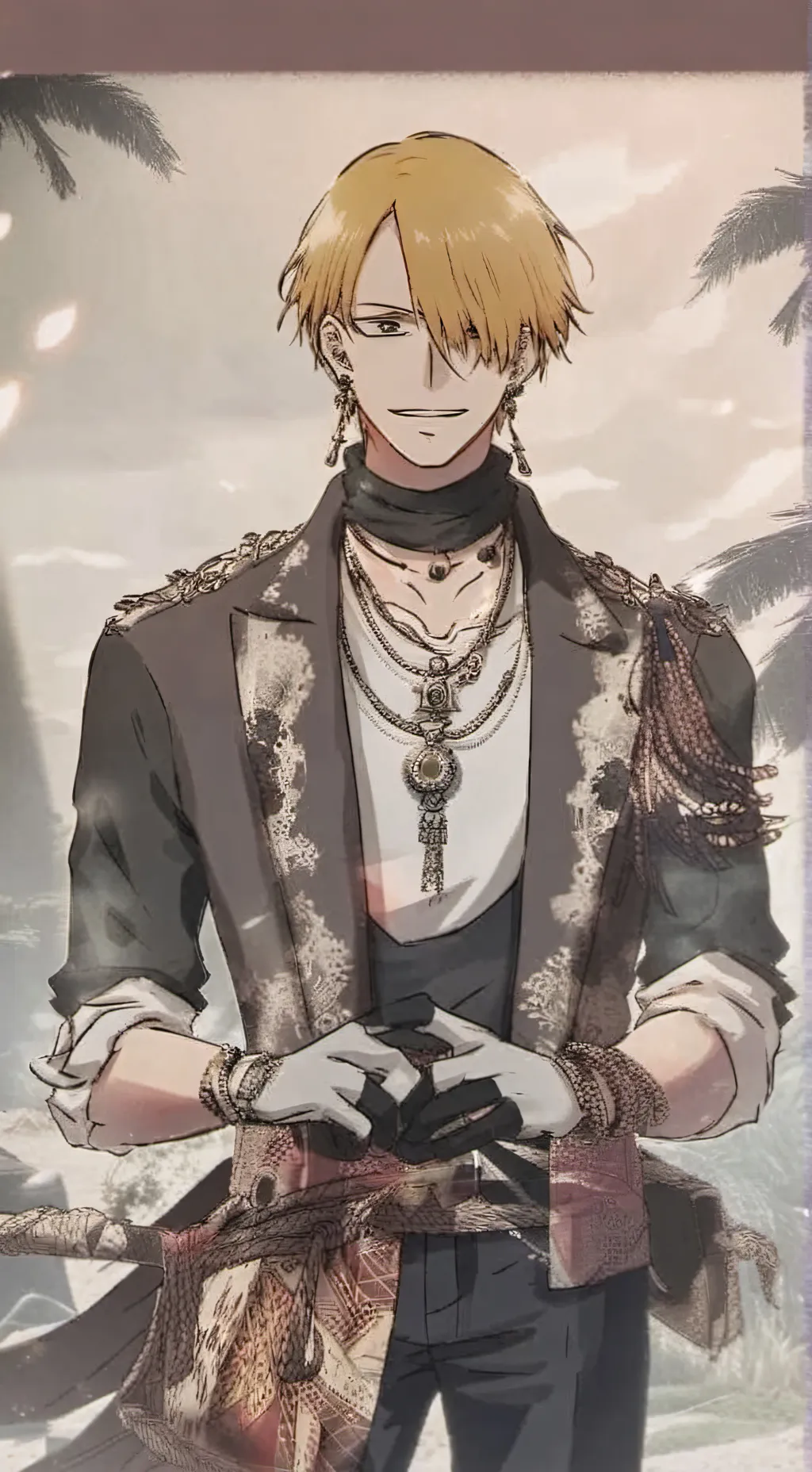 ai character: Strawhats  background