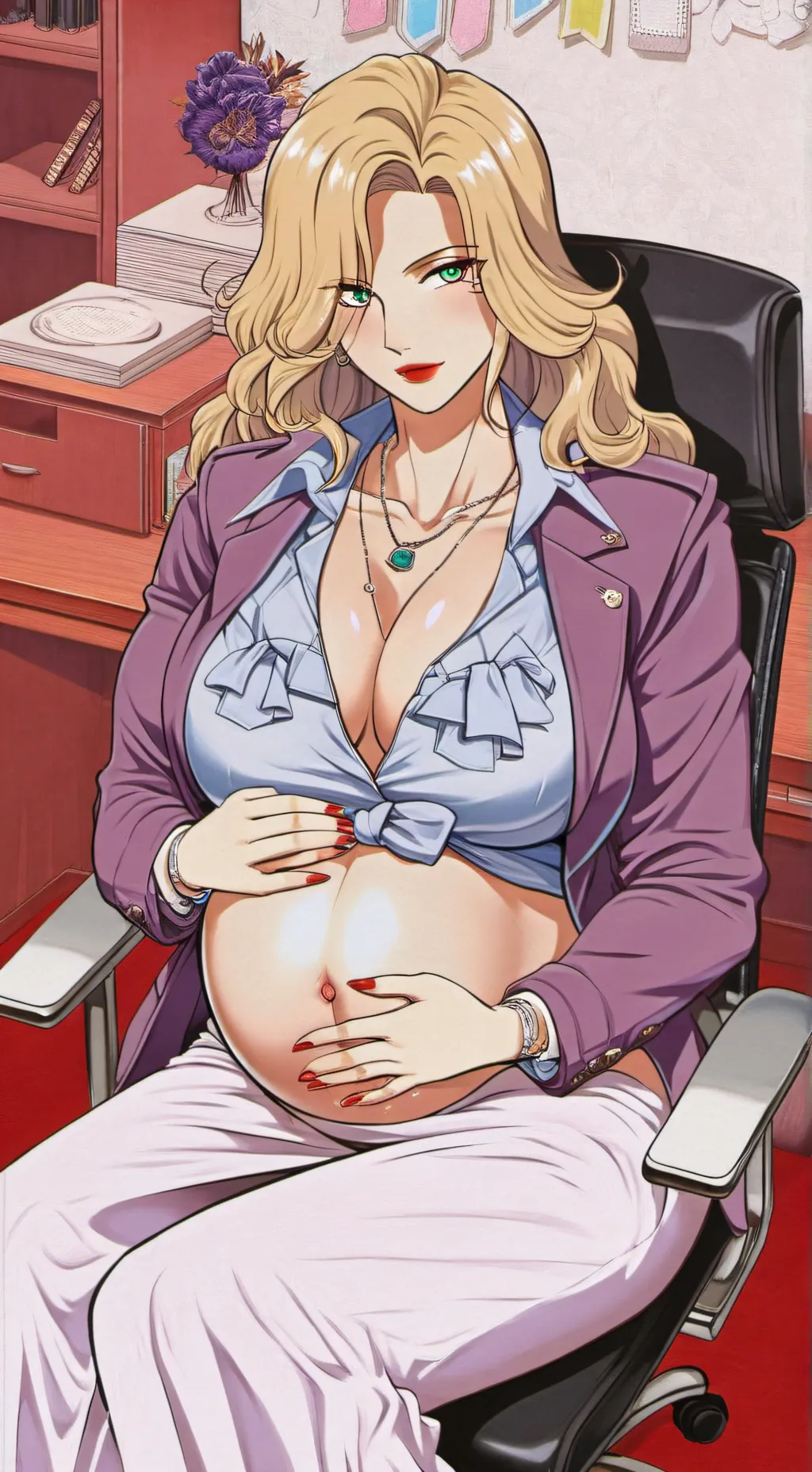 ai character: carmila  background